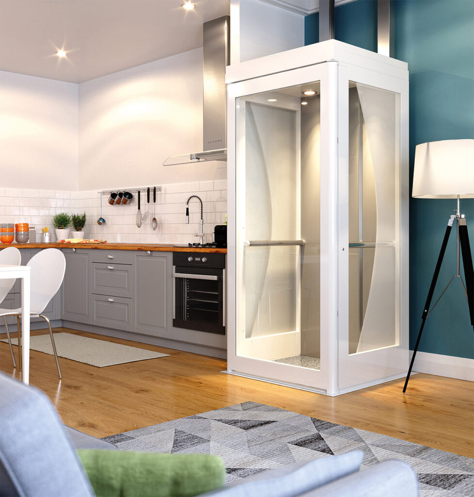 Homelift installation